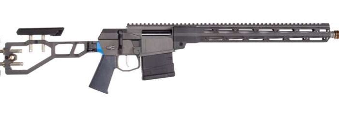 Q THE FIX 308WIN 16" T.B. BOLT RIFLE BLK/BLUE, ADJ STOCK, 10RD