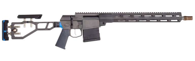 Q THE FIX 308WIN 16" T.B. BOLT RIFLE BLK/BLUE, ADJ STOCK, 10RD