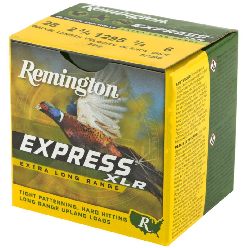 REMINGTON 28GA 2-3/4IN 3/4OZ 6 25 RD/BX 10 BX/CS - Image 2
