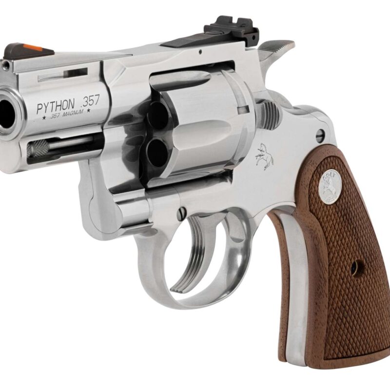 COLT PYTHON STAINLESS REVOLVER 357 MAG 2.5" 6 RD