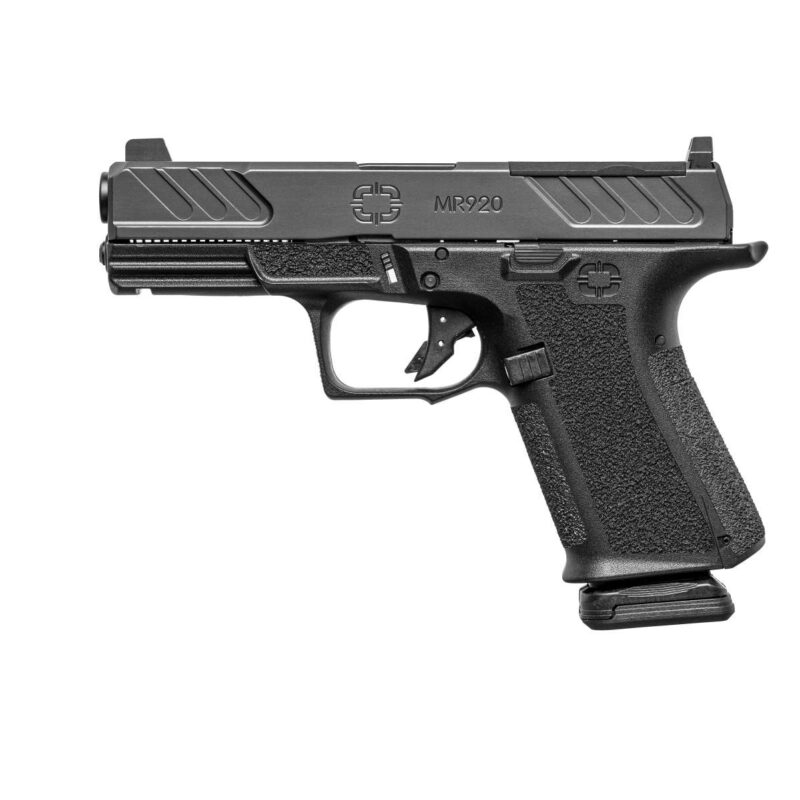 SHADOW SYST MR920 9MM FOUND OPT SLD  4" UNTHRD BLK BARREL