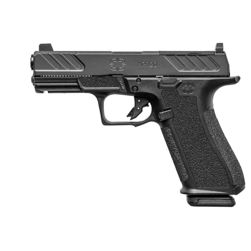 SHADOW SYST XR920 FOUND 9MM PISTOL 4" UNTHRD BLK BARREL