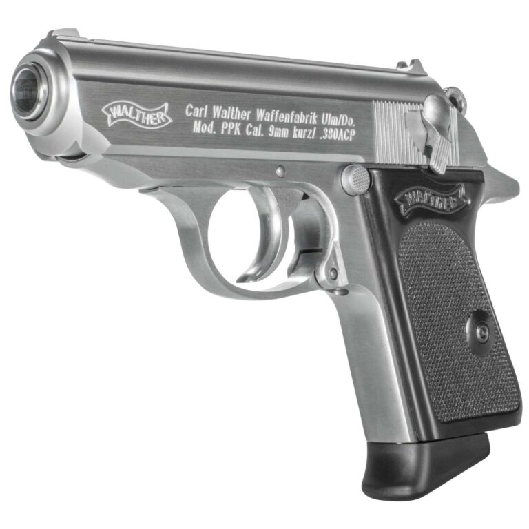 WALTHER PPK 380ACP PSTL STS (2)6RD - Image 2