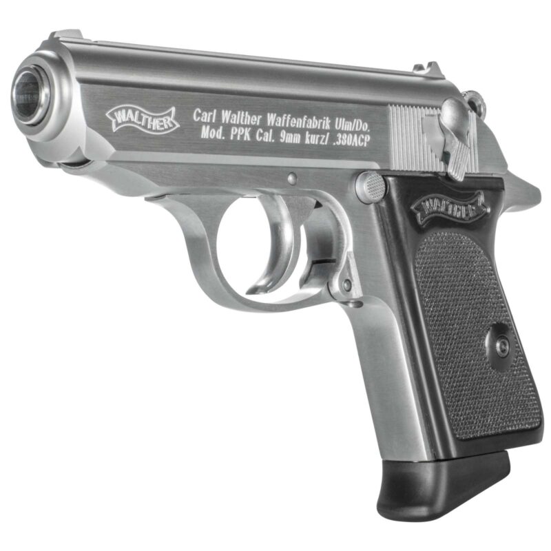 WALTHER PPK 380ACP PSTL STS (2)6RD - Image 2