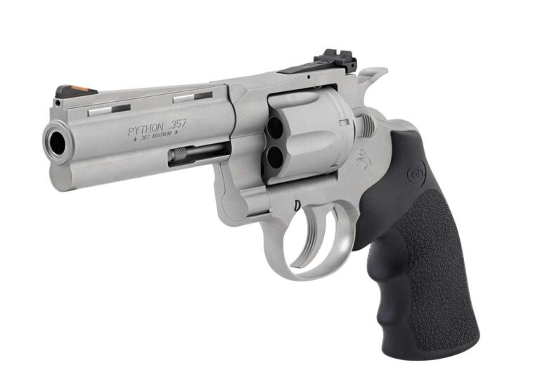 COLT PYTHON MATTE STAINLESS REVOLVER 357 MAG 4.25" 6 RD