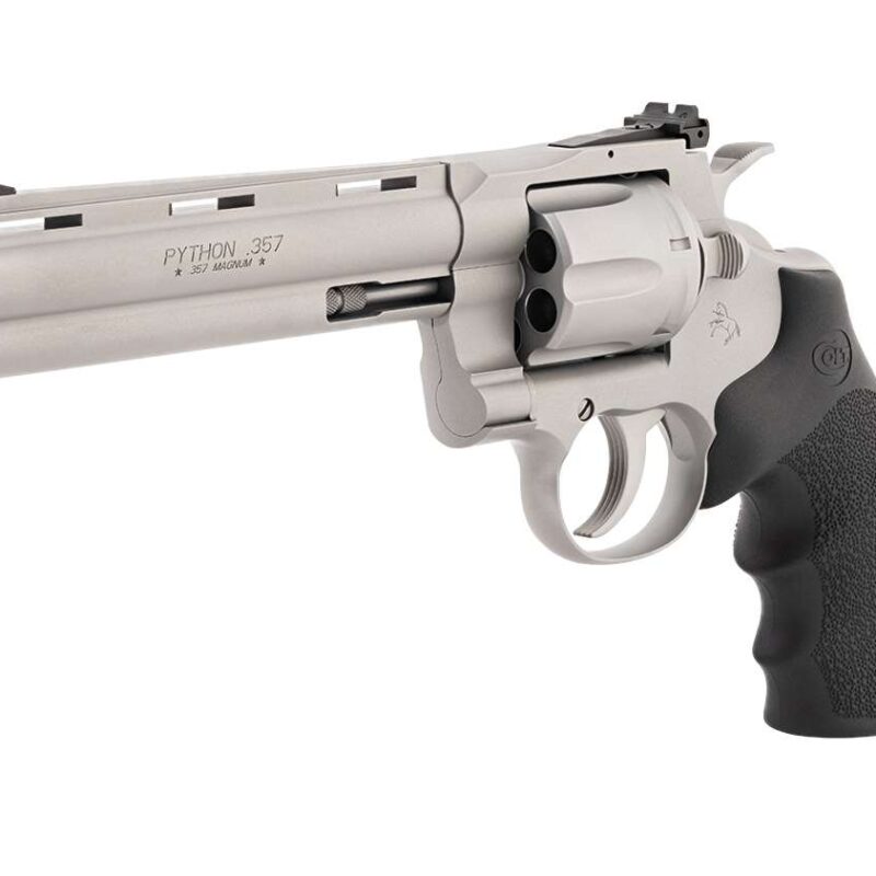 COLT PYTHON MATTE STAINLESS REVOLVER 357 MAG 6" 6 RD