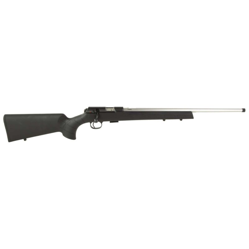 CZ 457 AMERICAN SUPPRESSOR-READY 22LR RIFLE 20" THREADED BBL, BLACK SYNTHETIC, 5RD MAGAZINE - Image 2