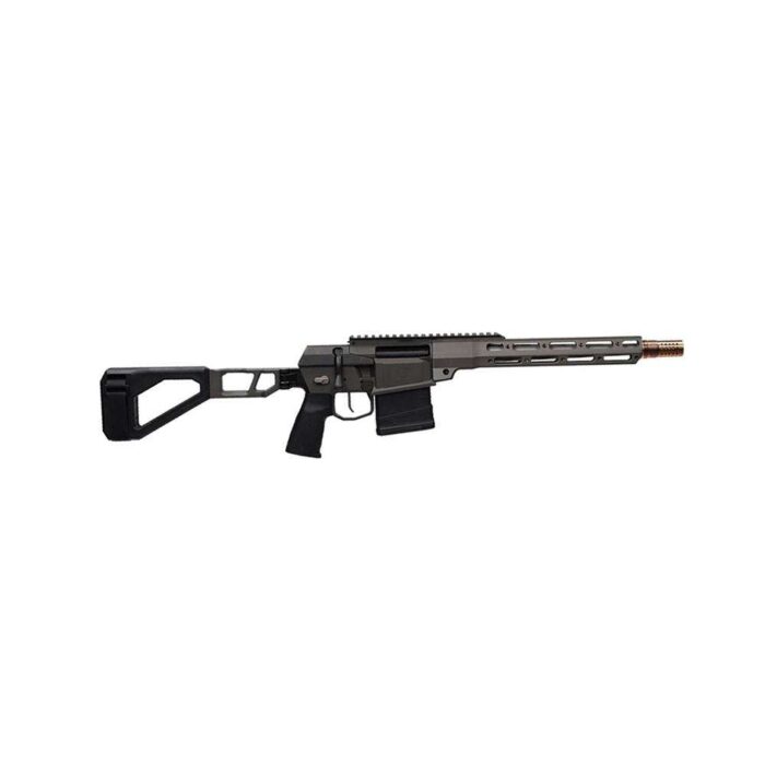 Q THE FIX 8.6BLK 12" T.B. BOLT PISTOL W/ BRACE GRAY 10RD