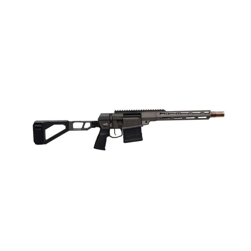 Q THE FIX 8.6BLK 12" T.B. BOLT PISTOL W/ BRACE GRAY 10RD
