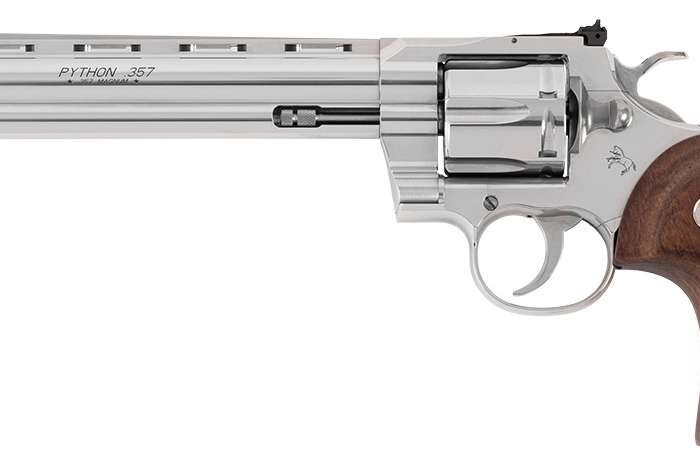 COLT PYTHON STAINLESS REVOLVER 357 MAG 8" 6 RD