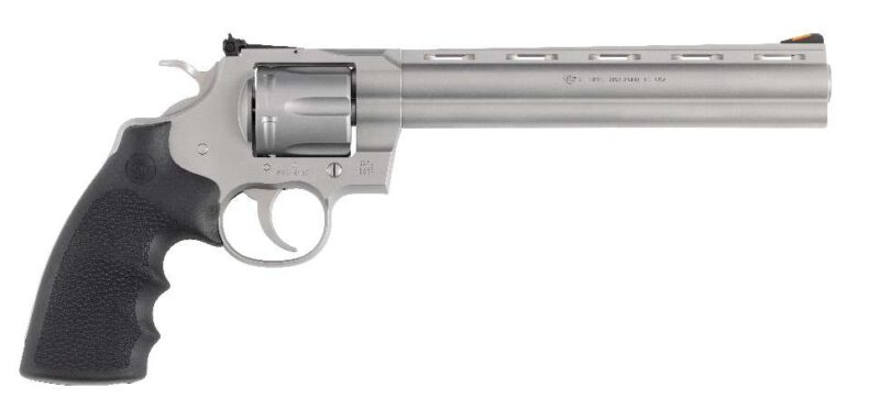 COLT PYTHON MATTE STAINLESS REVOLVER 357 MAG 8" 6 RD