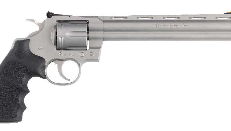 COLT PYTHON MATTE STAINLESS REVOLVER 357 MAG 8" 6 RD