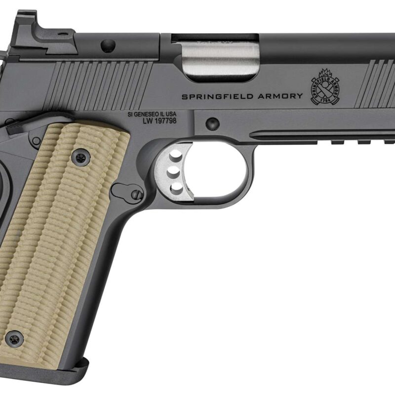 SPRINGFIELD ARMORY OPERATOR 1911 9MM 4.25" BLACK 2-9RD AOS OPTC READY