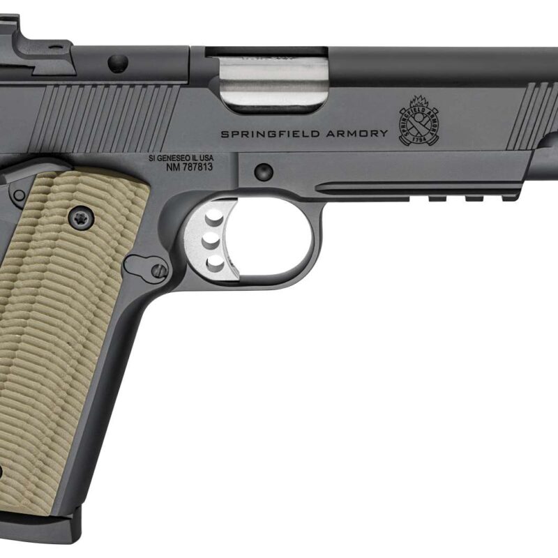 SPRINGFIELD ARMORY OPERATOR 1911 9MM 5" BLACK 2-9RD AOS OPTC READY