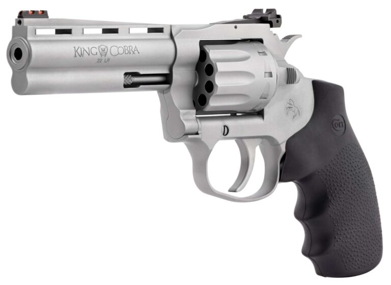 COLT KING COBRA TRGT 22LR RVRL MATTE SS 4.25"10RD