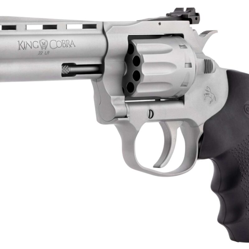 COLT KING COBRA TRGT 22LR RVRL MATTE SS 4.25"10RD