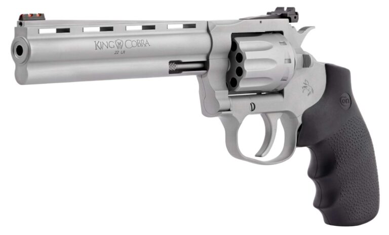 COLT KING COBRA TRGT 22LR RVRL MATTE SS 6"10RD
