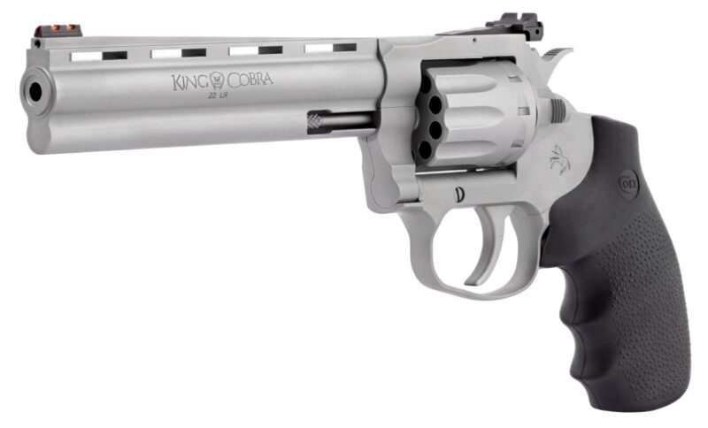 COLT KING COBRA TRGT 22LR RVRL MATTE SS 6"10RD