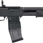 MOSSBERG 590RM TACTICAL MAG FED 12G SHOTGUN 18.5" 5 POSTION STOCK, MAGPUL FOLDING SIGHTS, 10+1 2 1119182 14334252