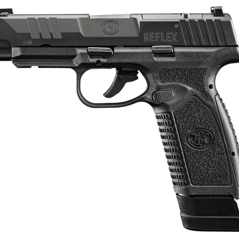 FN REFLEX XL MRD 9MM NMS BLACK 1-15RD, 1-18RD MAGAZINE