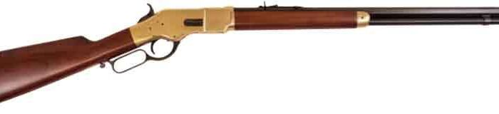 CIMARRON 1866 YELLOWBOY 24" 45LC RFL OCTAGON BBL, WALNUT, BRASS REC.