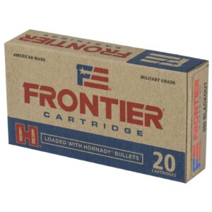 HORNADY FRONTIER 300 BLACKOUT 125GR 20RD BX 200RD CASE - Image 2