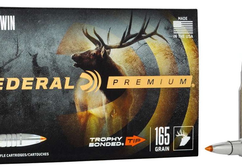 FEDERAL 308 WIN 165GR TROPHY BONDED TIP 20 RD/BX 10 BX/CS