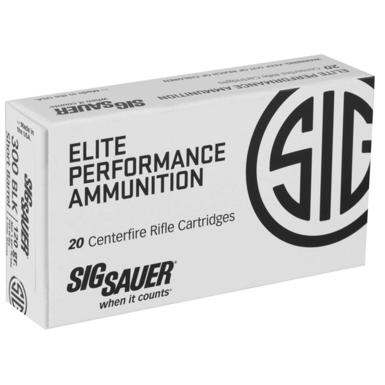 SIG SAUER ELITE 300BLK 120GR SBR 20RD BX - Image 2