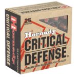 HORNADY CRITICAL DEFENSE 9MM 115GR 25RD BX 250RD CASE 2 18125 14142677