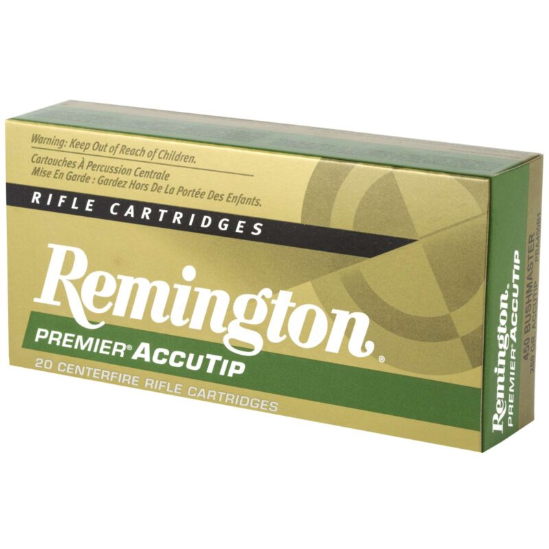 REMINGTON PRA450B1 450 BUSHMASTER 260GR ACCUTIP-V 20 RD/BX 10 BX/CS - Image 2