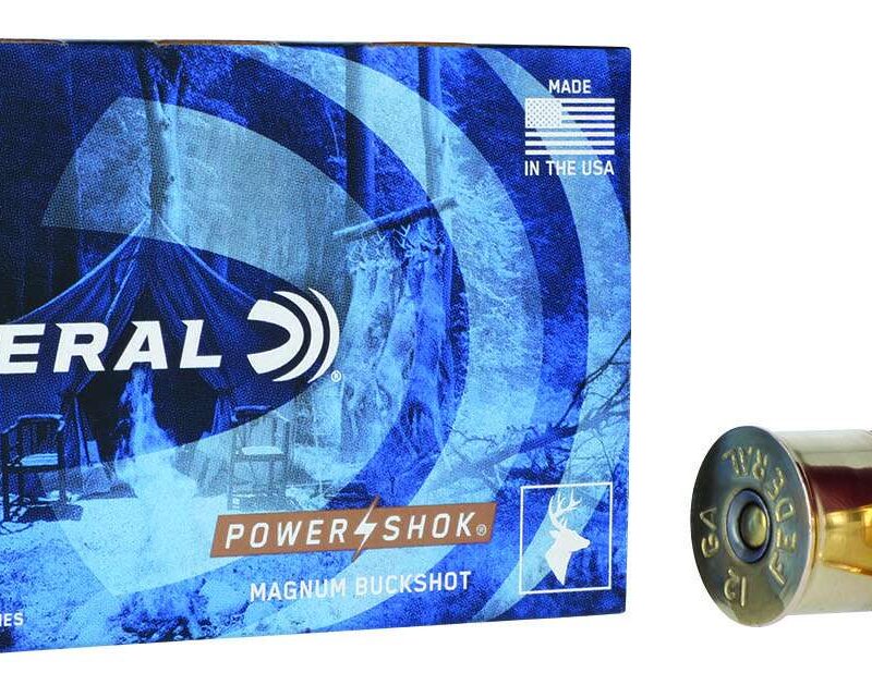 FEDERAL 12GA 2-3/4" MAG. 12 PELLETS-00 BUCK 5 RD/BX 50 BX/CS