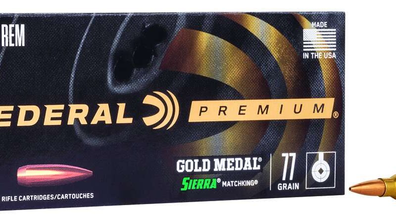 FEDERAL 223 REM 77GR SIERRA MATCHKING BTHP 20 RD/BX 10 BX/CS
