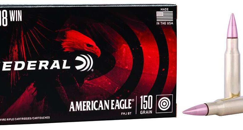 FEDERAL 308 WIN 150GR FMJ-BT 20 RD/BX 25 BX/CS