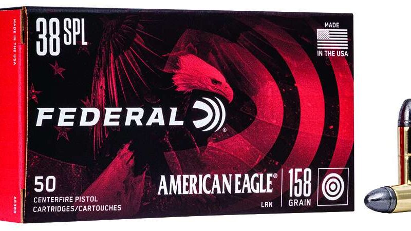 FEDERAL 38 SPL 158GR RN 50 RD/BX 20 BX/CS