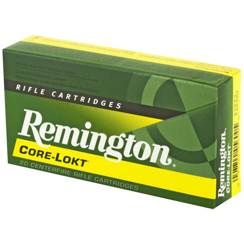 REMINGTON R308W1 308 WIN 150GR CORE-LOKT PSP 20 RD/BX 10 BX/CS - Image 2