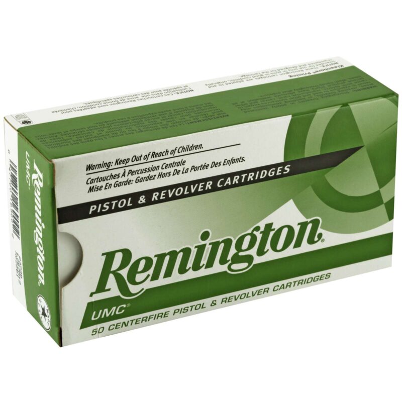 REMINGTON 357 MAG 125GR JSP UMC 50 RND PK 50 RD/BX 10 BX/CS