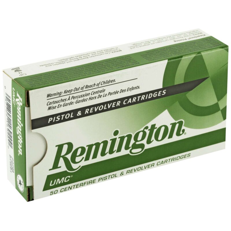 REMINGTON 32 AUTO (7.65MM) 71GR FMJ UMC 50 RND PK 50 RD/BX 10 BX/CS
