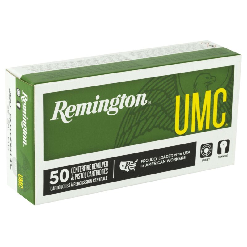 REMINGTON 380 AUTO 95GR FMJ UMC 50 RND PK 50 RD/BX 10 BX/CS