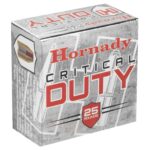 HORNADY CRITICAL DUTY 9MM 135GR FTX 25RD BX 250RD CASE 2 24083 14142661