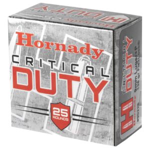 HORNADY CRITICAL DUTY 9MM 135GR+P FTX 25RD BX 250RD CASE - Image 2