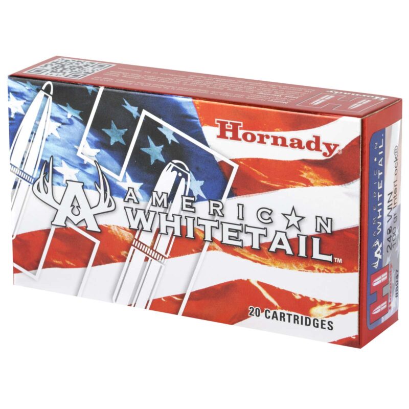 HORNADY AW 243 WIN 100GR INTERLOCK 20RD BX 200RD CASE - Image 2