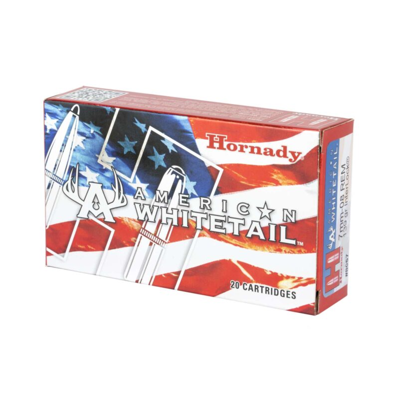 HORNADY AW 7MM-08 139GR INTERLOCK 20RD BX 200RD CASE - Image 2