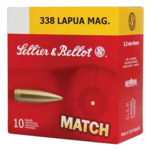 SELLIER & BELLOT 338LAP 250GR HPBT 10RD BOX 10 BOXES PER CASE - Image 4