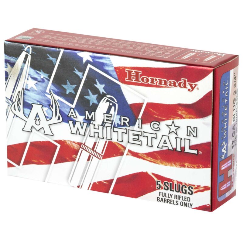 HORNADY AW 12GA SLUG 325GR INTRLOCK 5RD BX 100RD CASE - Image 2