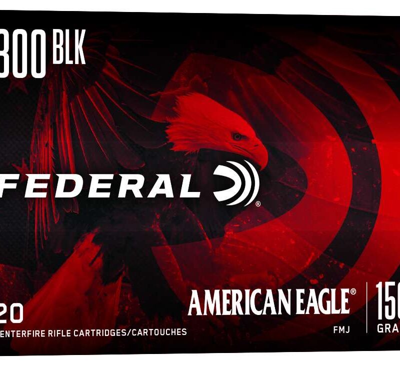 FEDERAL 300 BLK 150GR FMJ-BT 20 RD/BX 25 BX/CS