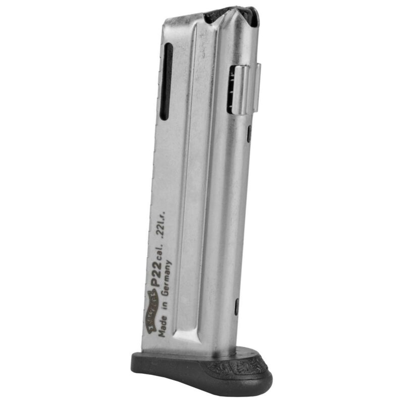 WALTHER P22Q W/FINGERREST MAG