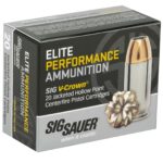 SIG SAUER ELITE V-CROWN 10MM 180GR JHP 20RD BX 200RD CASE 1 29604 14162436