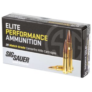 SIG SAUER ELITE MATCH 300BLK 125GR SPRSNC 20RD BX 500RD CASE - Image 2