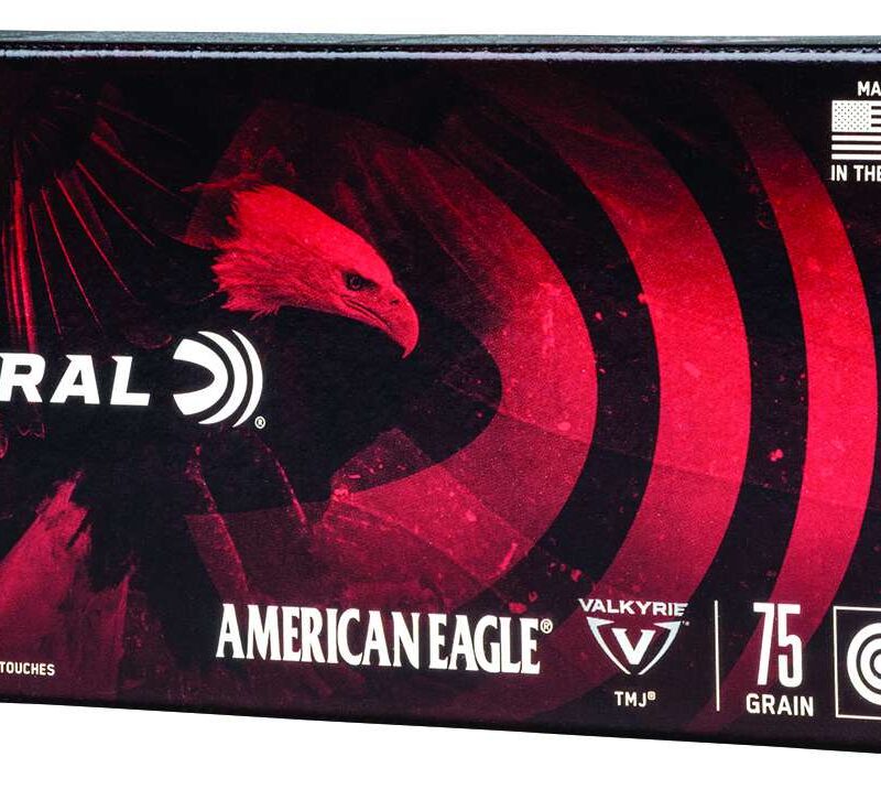 FEDERAL 224 VALKYRIE 75GR AMERICAN EAGLE FMJ 20 RD/BX 10 BX/CS