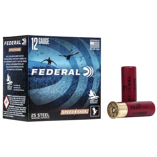 FEDERAL 12GA 3" 1-1/4OZ 2 25 RD/BX 10 BX/CS
